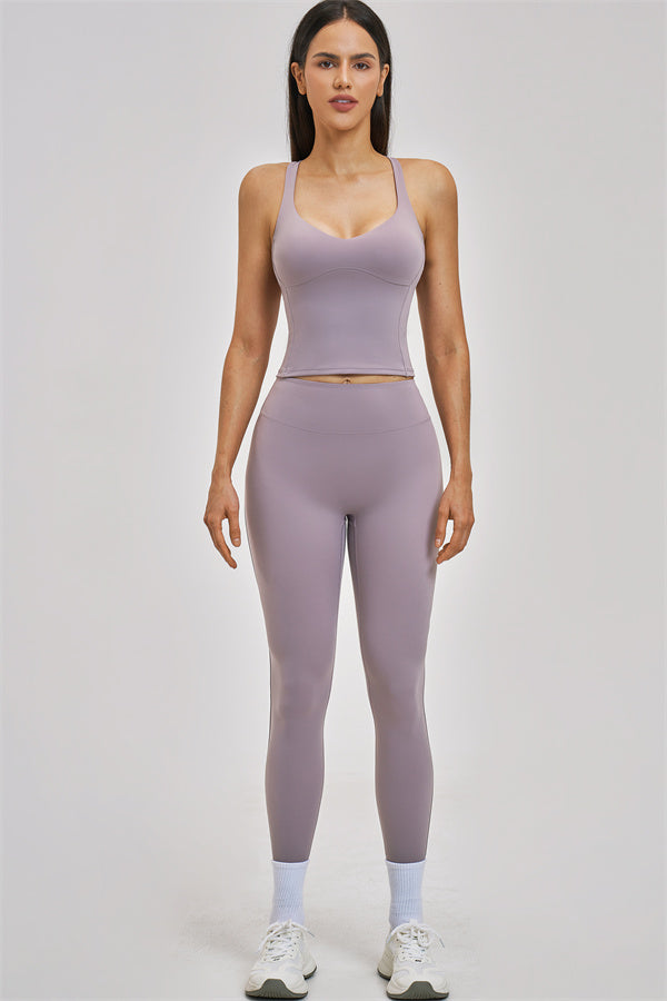 The Zenith Crop Top Leggings 2-Piece Set