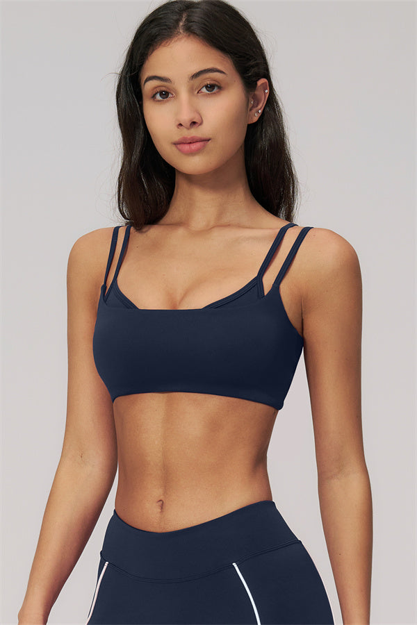The Clarity Dual Strap Sports Bra Shorts 2-Piece Set