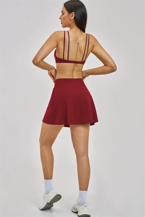 The Seraphine Layered V Sports Bra