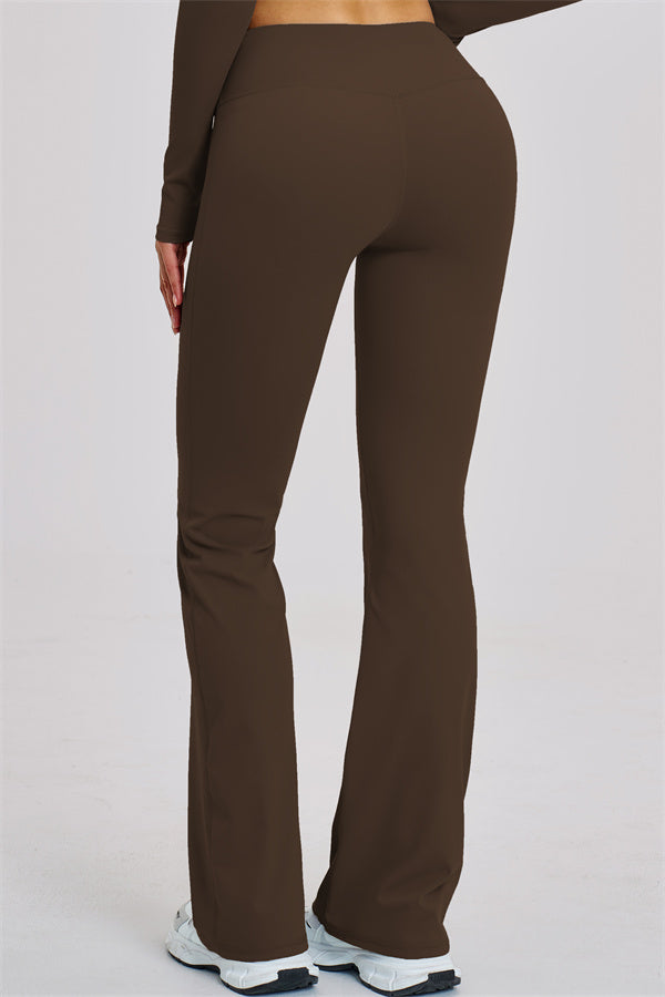 The Zestful Sports Bra Flared Leggings 2-Piece Set