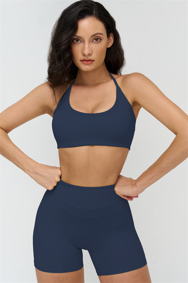 The Stride Halter Sports Bra