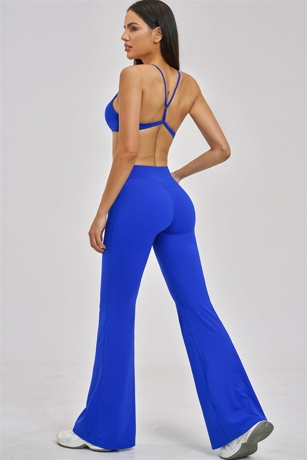 The Zenith Sports Bra Flared Leggings 2-Piece Set