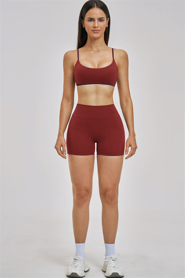 The Seraphine Sports Bra Shorts 2-Piece Set