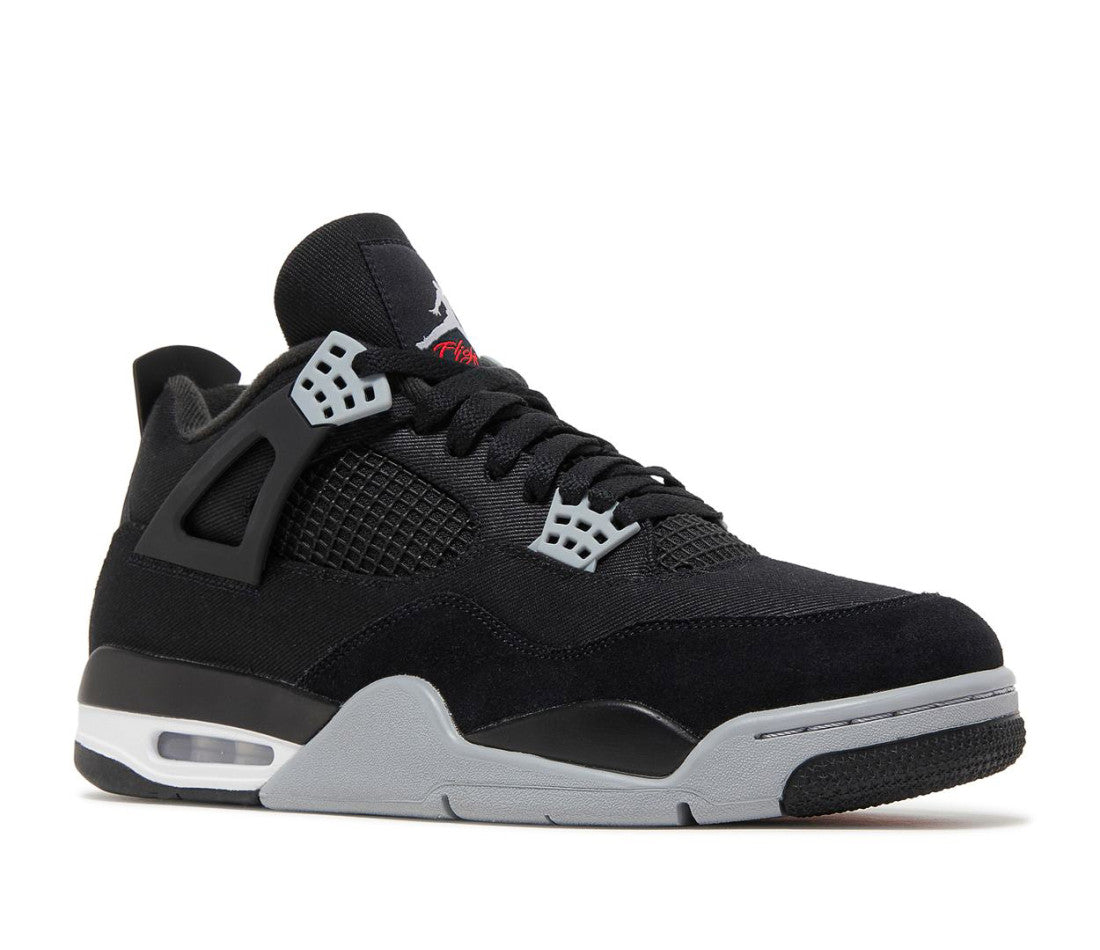 Air Jordan 4 Retro SE Black Canvas