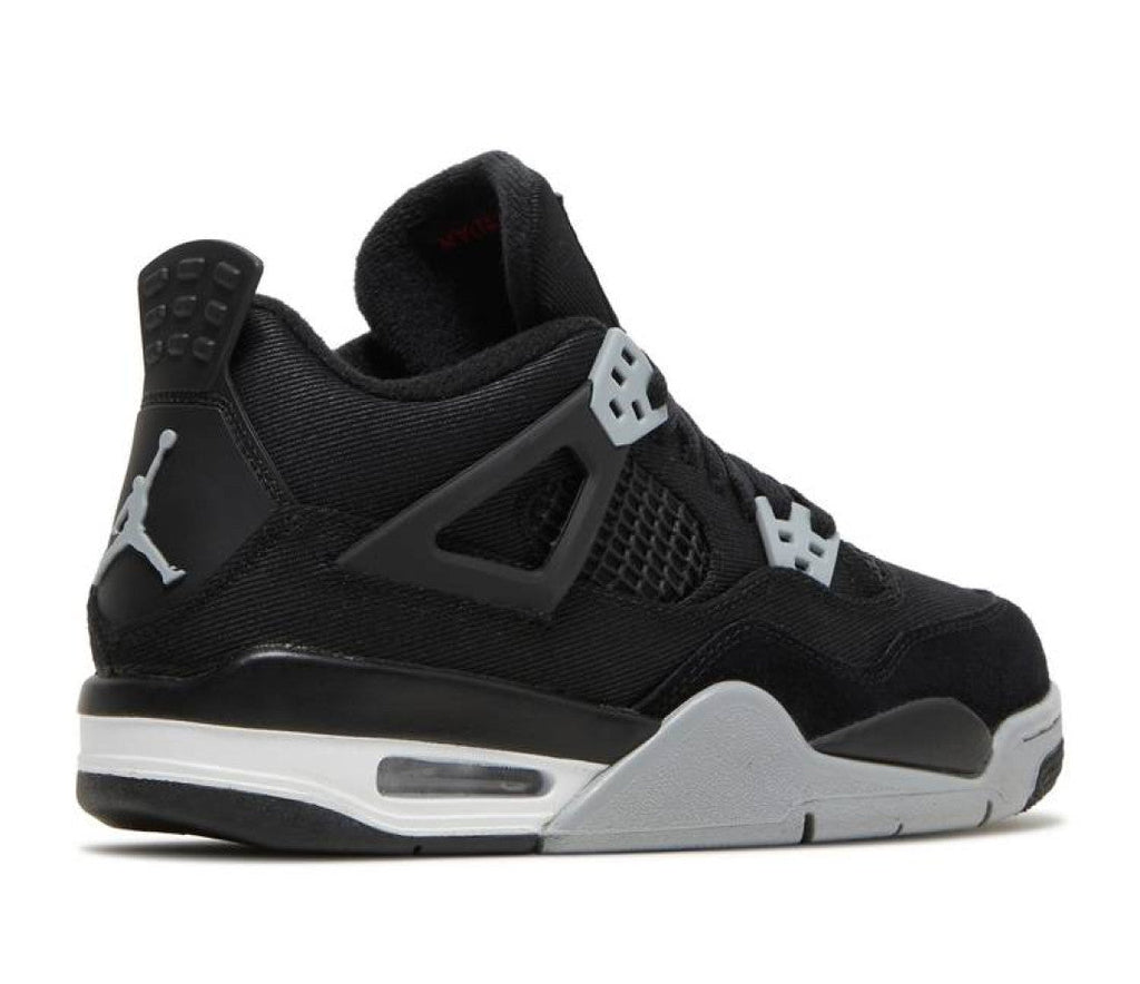 Air Jordan 4 Retro Black Canvas (GS)
