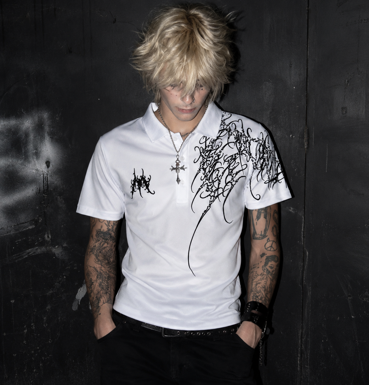 Masc Collared Tee