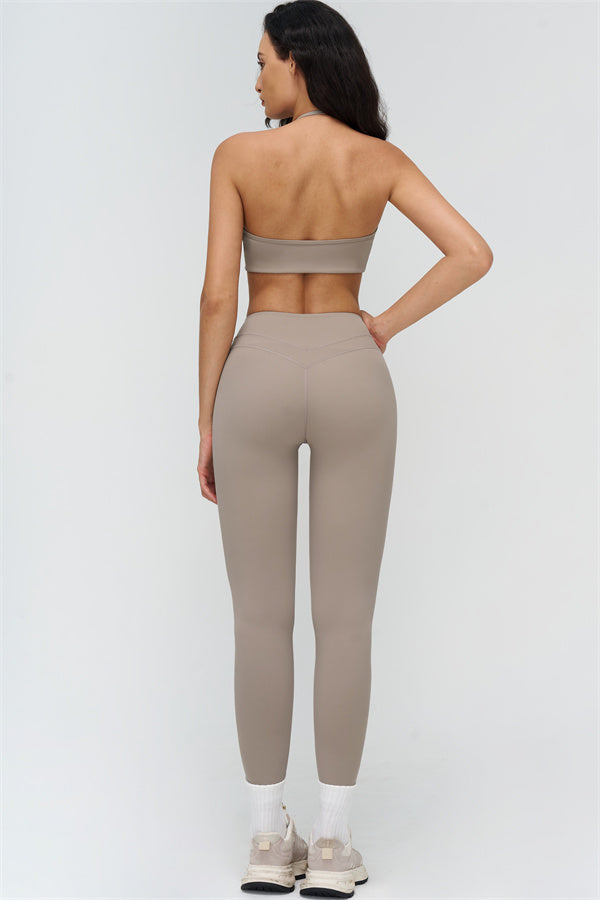 The Stride Halter Sports Bra