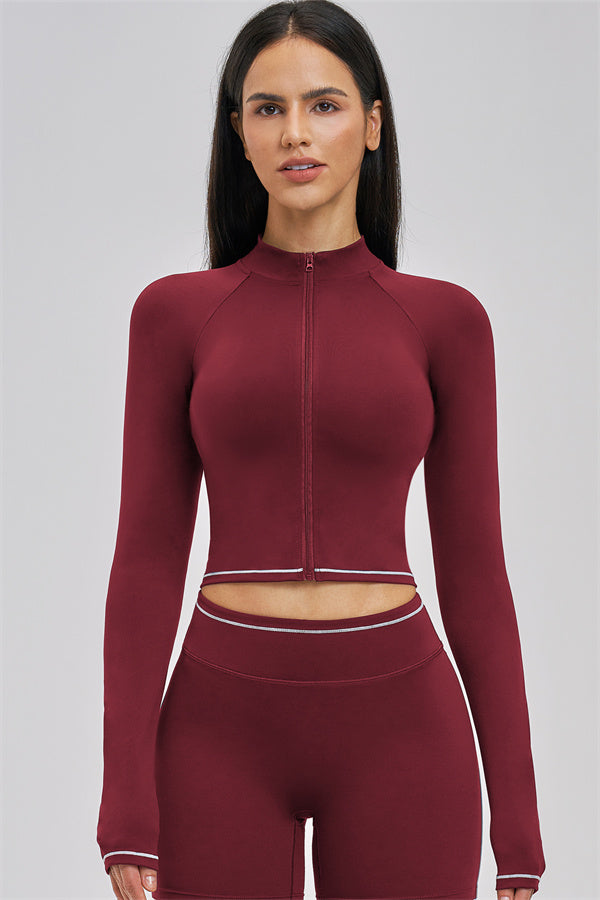 The Unbound Jacket Crop Top Leggings 3-Piece Set