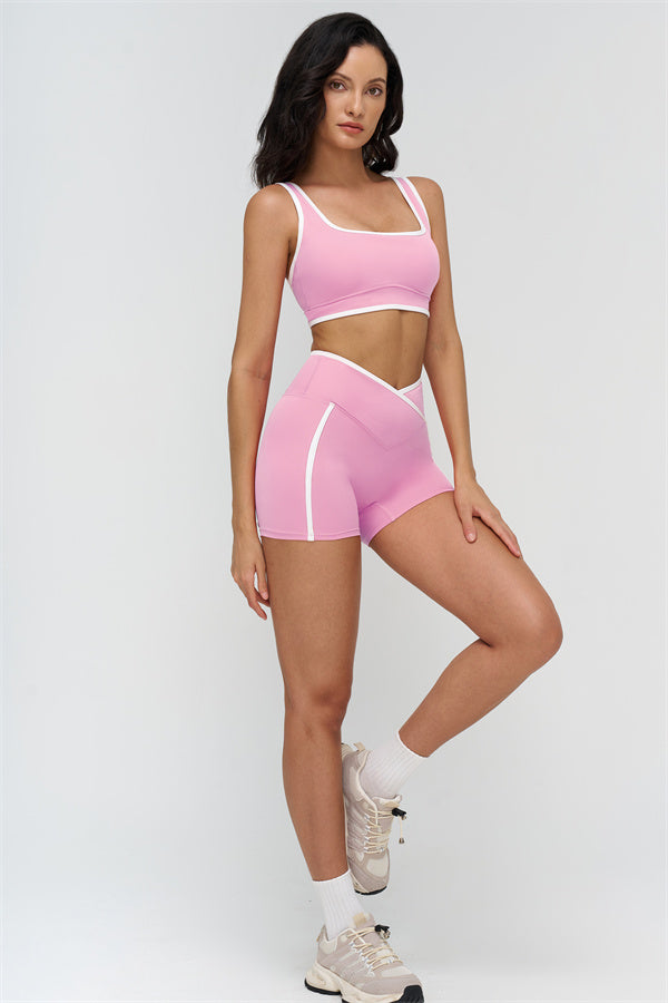 The Crave Sports Bra Shorts 2-Piece Set