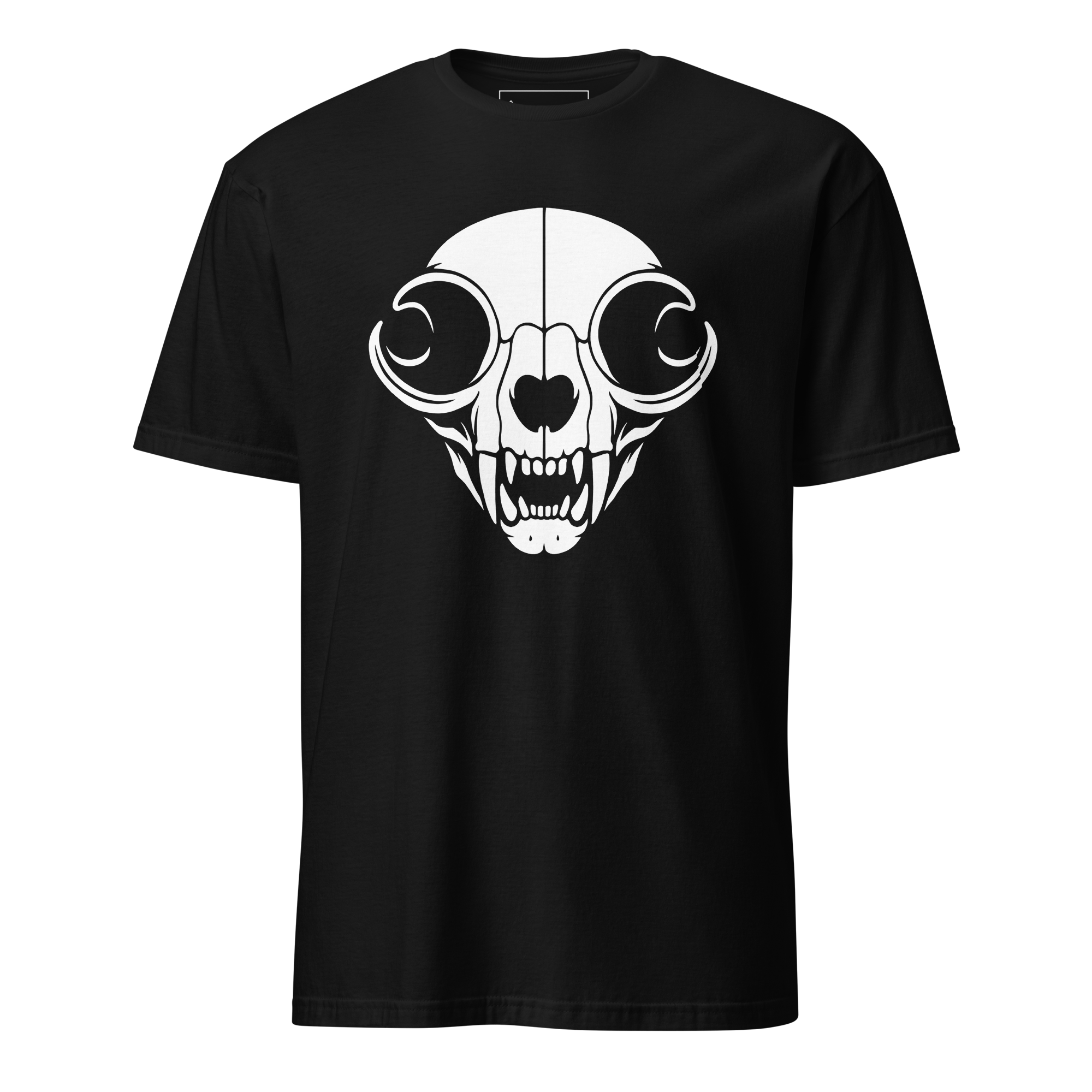 Skull Series - The Silent Fang (Cat Skull) Unisex T-Shirt
